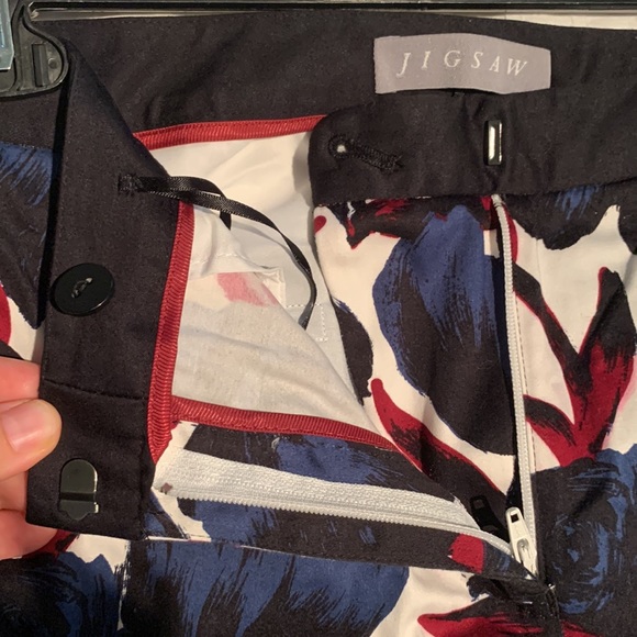 Jigsaw floral pattern pants - Picture 6 of 9